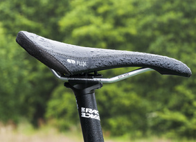 Close-up of a bicycle seat
