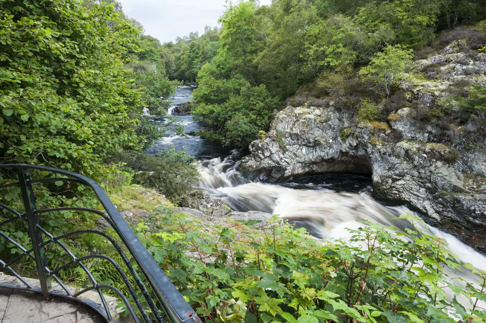 The Falls of Shin, seen from a viewing platform